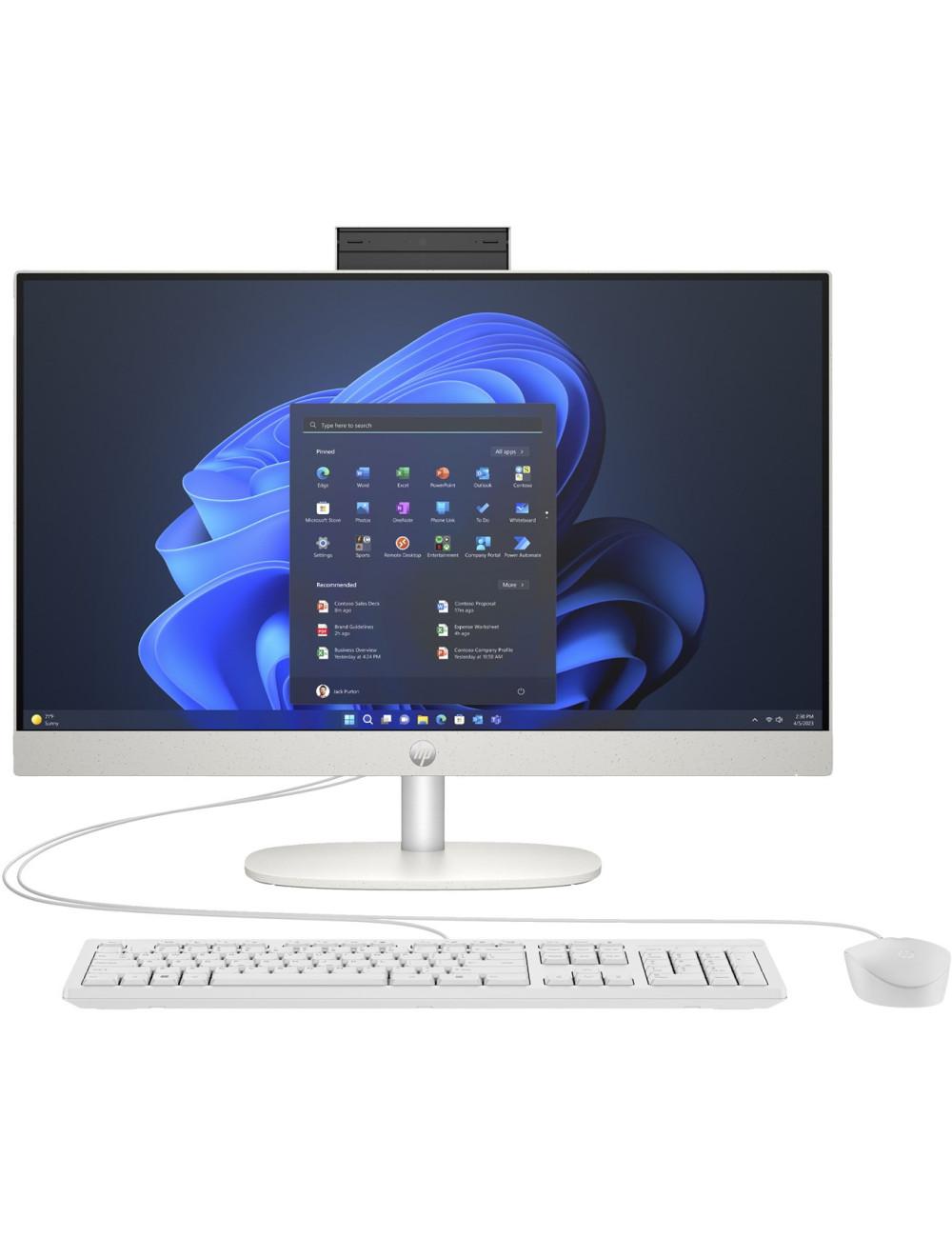 HP Pro 240 G10 All-in-One Desktop PC Intel® Core i5 16 GB DDR4-SDRAM 512 GB SSD Windows 11 Pro White
