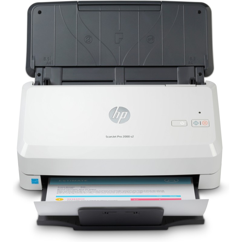 HP Scanjet Pro 2000 s2 Sheet-feed Scanner a foglio 600 x DPI A4 Nero Bianco