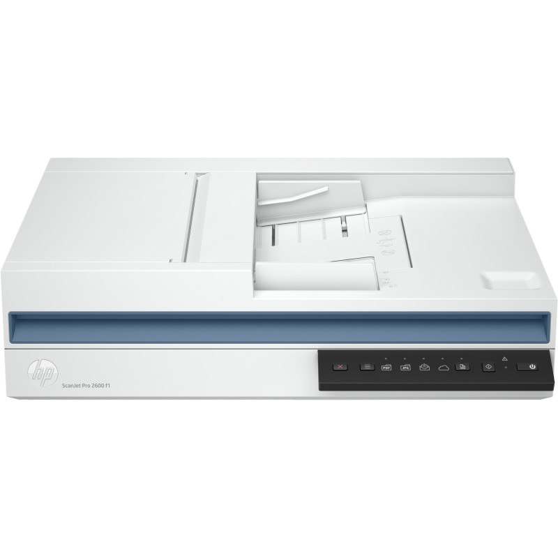 HP Scanjet Pro 2600 f1 Scanner piano e ADF 600 x DPI A4 Bianco
