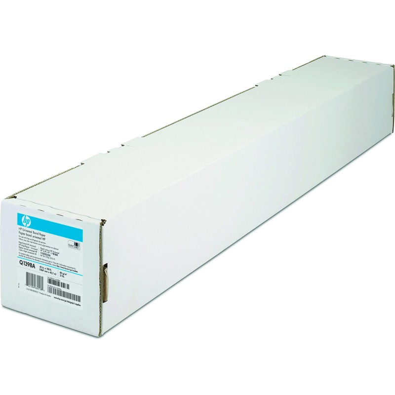 HP Universal Bond Paper-1067 mm x 45.7 m (42 in 150 ft) carta inkjet Opaco 1 fogli Bianco