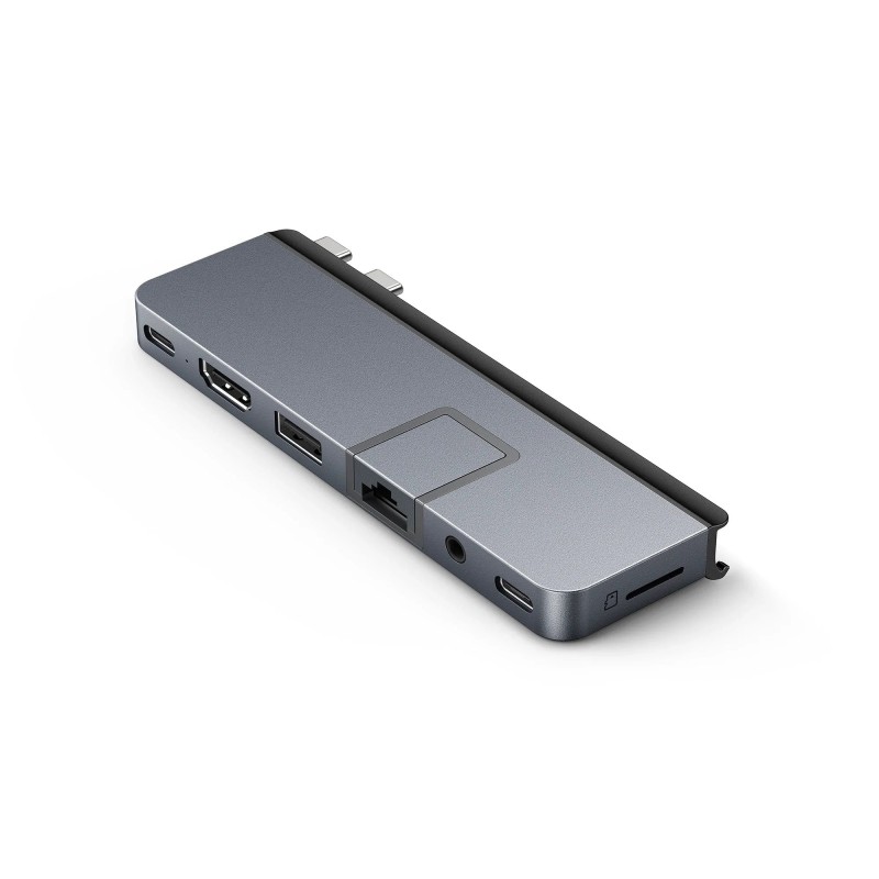 HYPER HD575-GRY-GL replicatore di porte e docking station per laptop USB 3.2 Gen 1 (3.1 1) Type-C Grigio