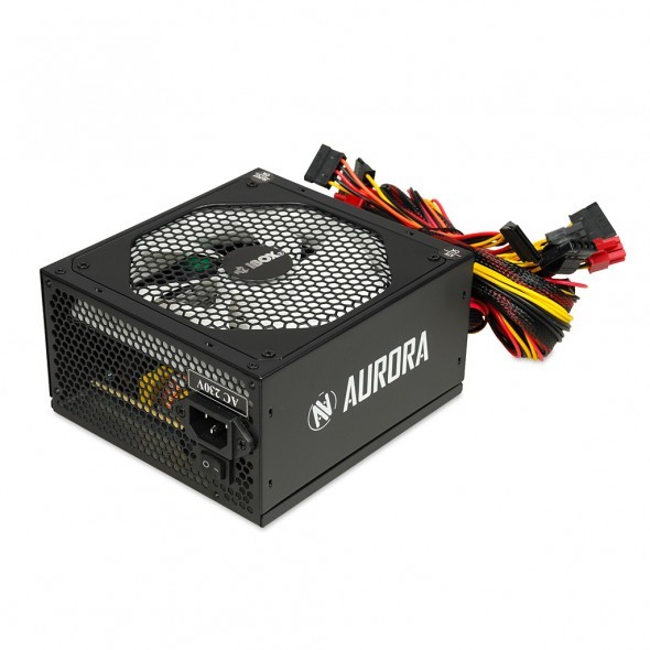 iBox Aurora alimentatore per computer 600 W 20+4 pin ATX ATX Nero