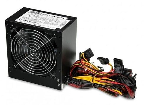 iBox CUBE II power supply unit 600 W ATX Black