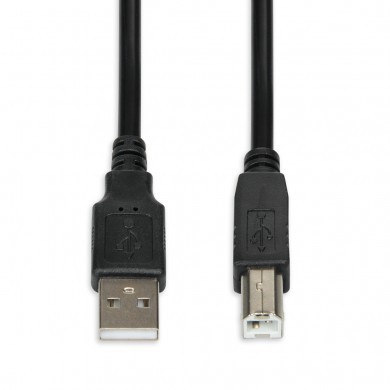 iBox IKU2D cavo USB 3 m USB 2.0 USB A USB B Nero