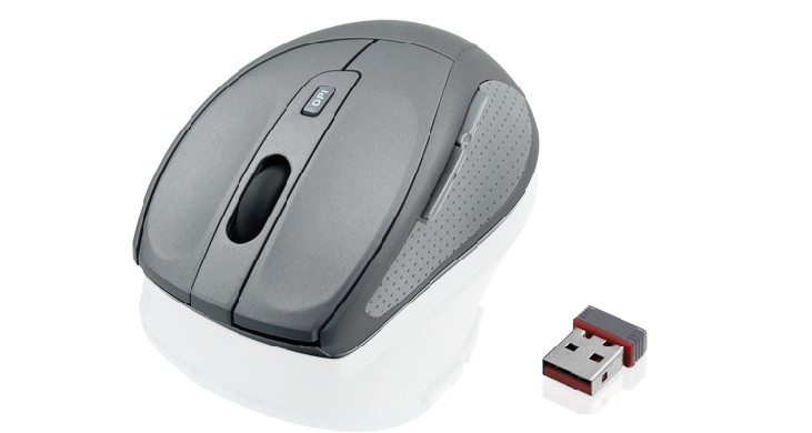iBox Swift mouse Mano destra RF Wireless Ottico 1600 DPI