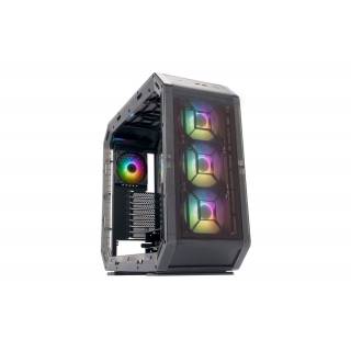 In Win AIRFORCE Middle Tower Vetro Temperato No-Power mini ITX/microATX/ATX Nero