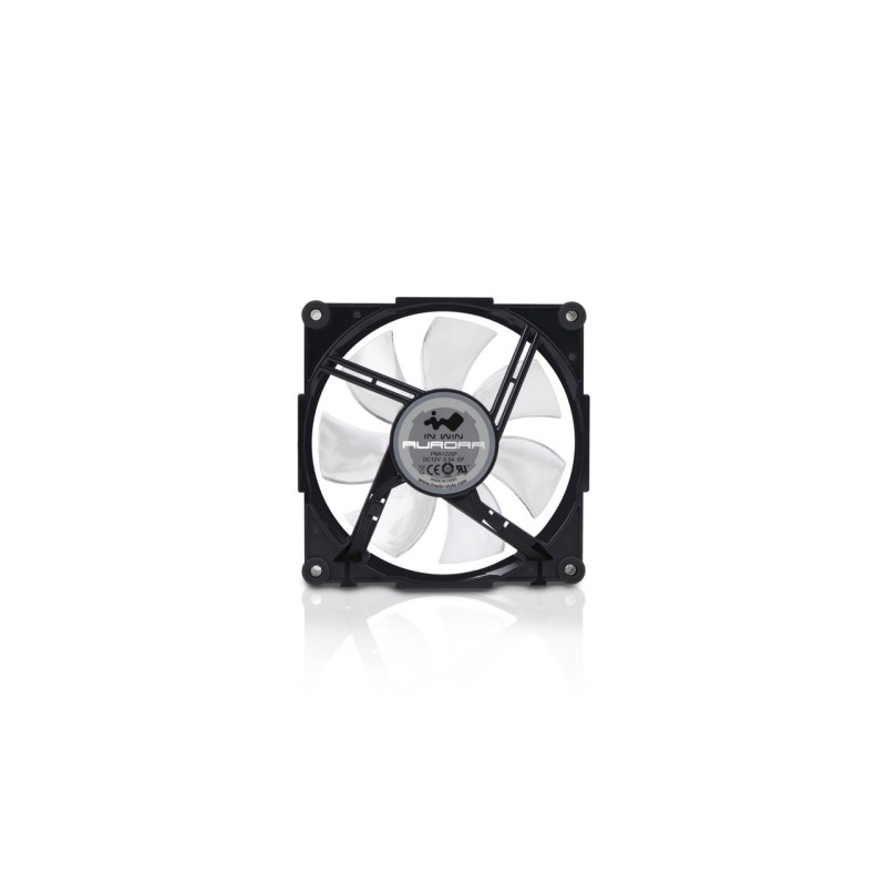 In Win AURORA Case per computer Ventilatore 12 cm Nero Bianco 1 pz