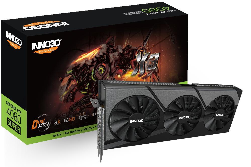 Inno3D GEFORCE RTX 4080 SUPER X3 NVIDIA 16 GB GDDR6X