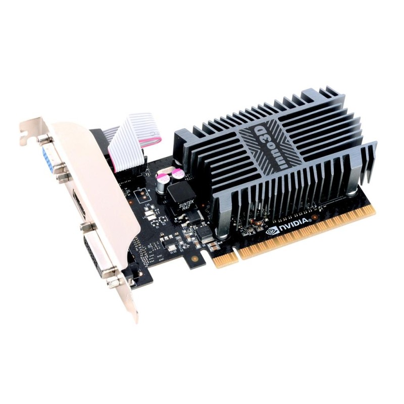 Inno3D N710-1SDV-E3BX scheda video NVIDIA GeForce GT 710 2 GB GDDR3