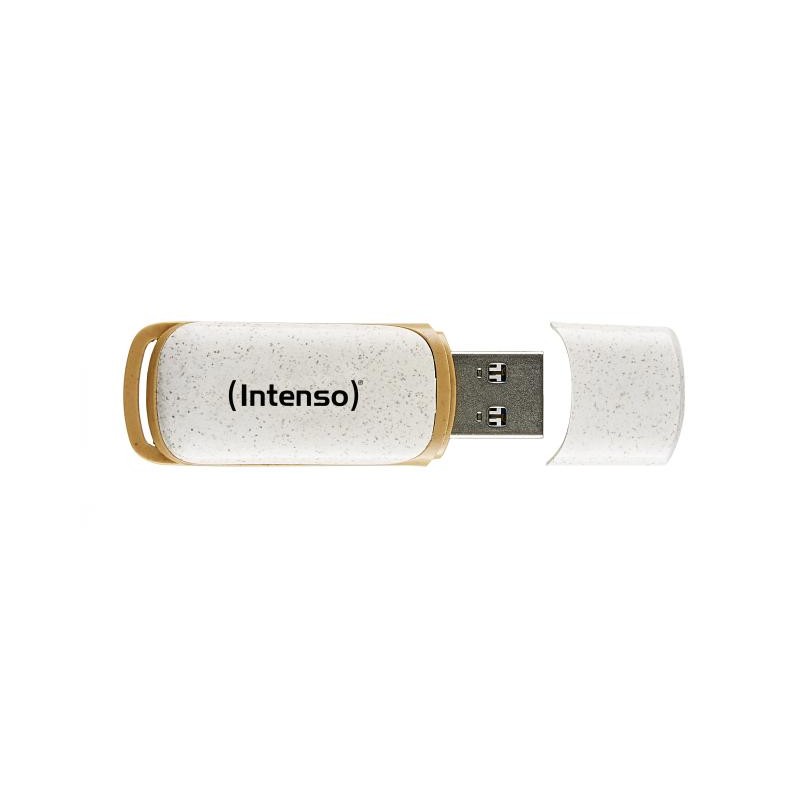 Intenso Green Line unità flash USB 128 GB tipo A 3.2 Gen 1 (3.1 1) Beige Marrone