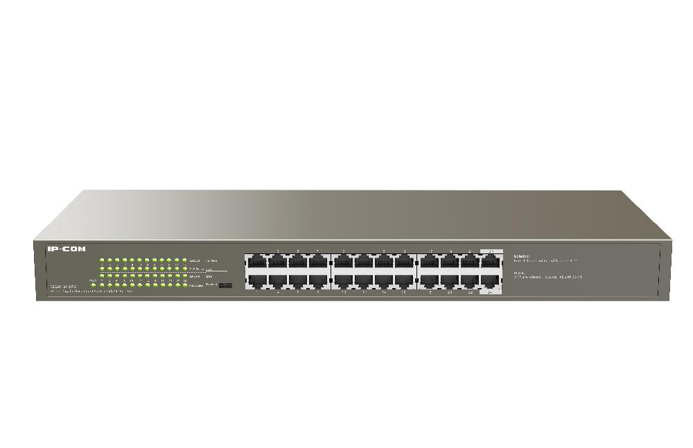 IP-COM Networks G1124P-24-250W switch di rete Non gestito Gigabit Ethernet (10/100/1000) Supporto Power over Ethernet (PoE) 1U