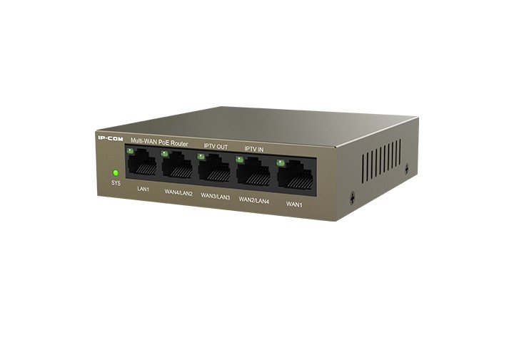 IP-COM Networks M20-PoE router cablato Gigabit Ethernet Grigio