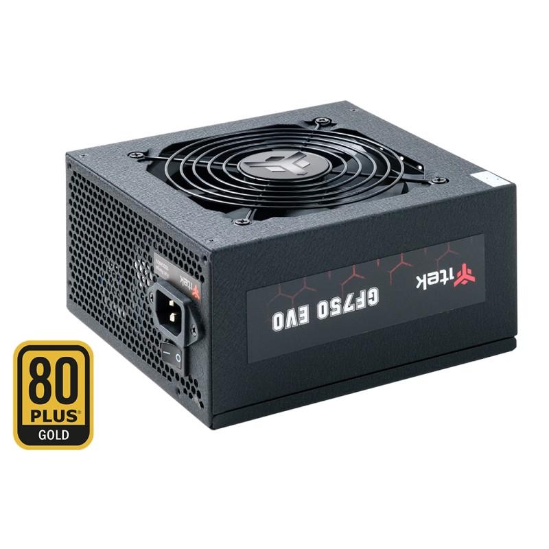 itek GF750 alimentatore per computer 750 W 24-pin ATX Nero