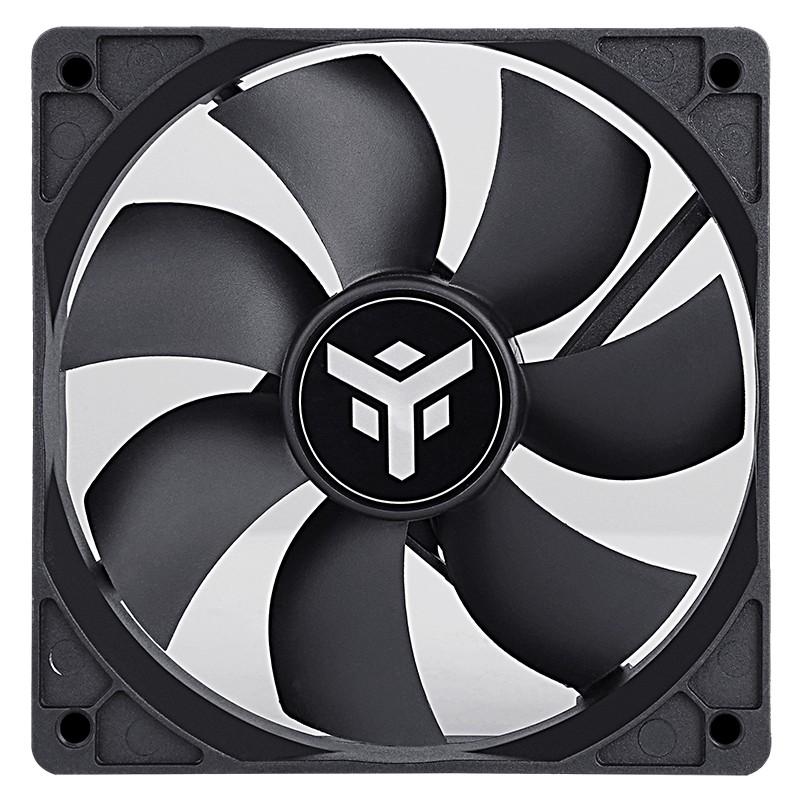 itek ITCFL12KE sistema di raffreddamento per computer Case Ventilatore 12 cm Nero
