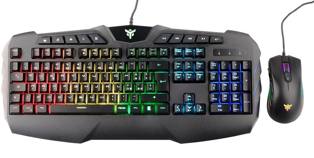 itek T20 tastiera Mouse incluso USB Italiano Nero