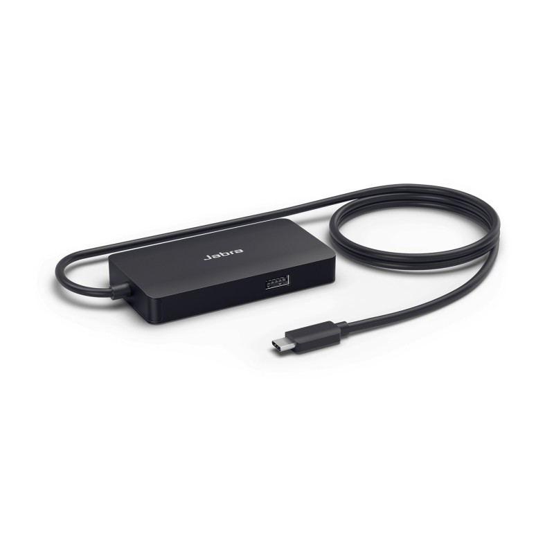 Jabra 14207-58 hub di interfaccia USB 3.2 Gen 1 (3.1 1) Type-C Nero