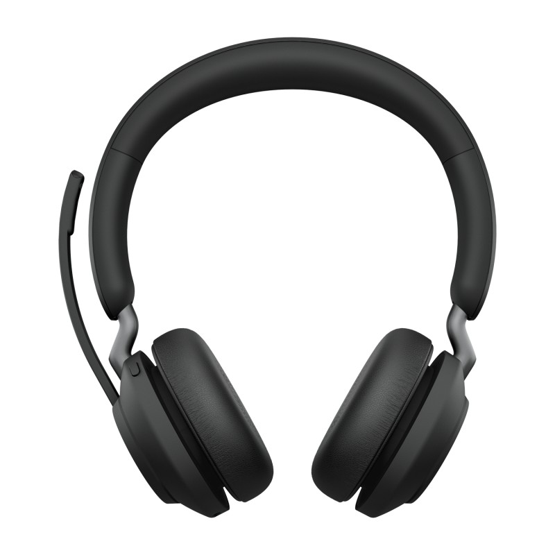 Jabra Evolve2 65. UC Stereo Auricolare Wireless A Padiglione Ufficio USB tipo Bluetooth Nero