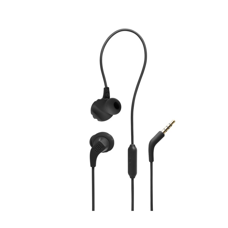 JBL Endurance Run 2 Wired Cuffie Cablato In-ear Chiamate/Musica/Sport/Tutti i giorni Nero