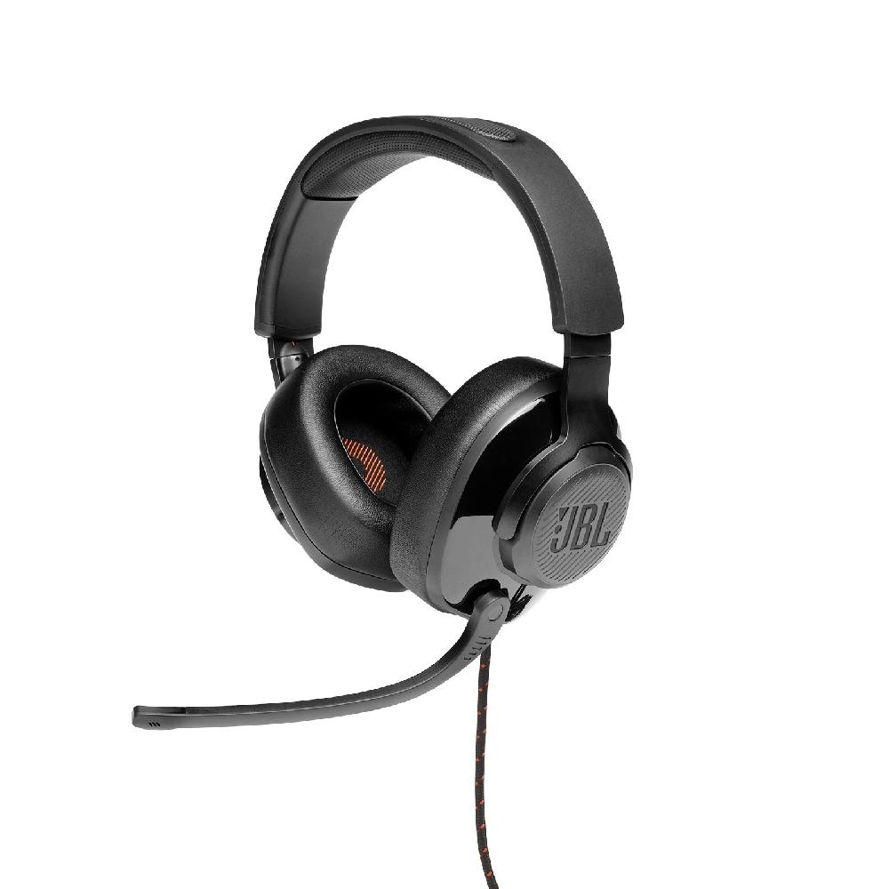 JBL Quantum 200 Cuffie Cablato A Padiglione Giocare Nero