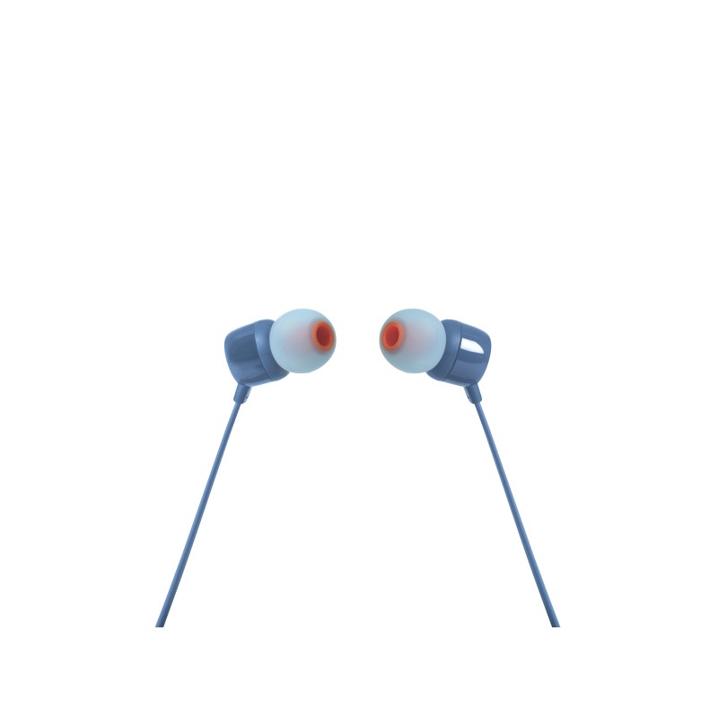 JBL Tune 110 Auricolare Cablato In-ear MUSICA Blu