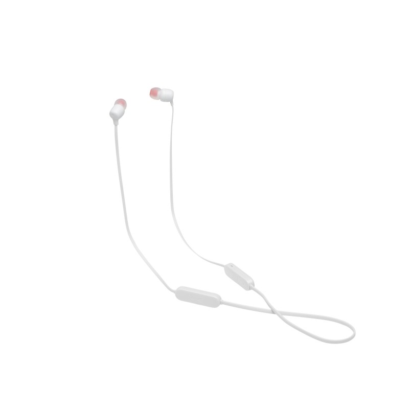 JBL Tune 125 Auricolare Wireless In-ear MUSICA USB tipo-C Bluetooth Bianco