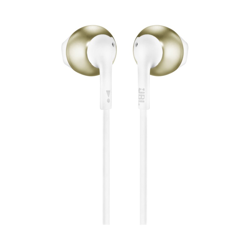 JBL Tune 205 Auricolare Cablato In-ear MUSICA Champagne Oro