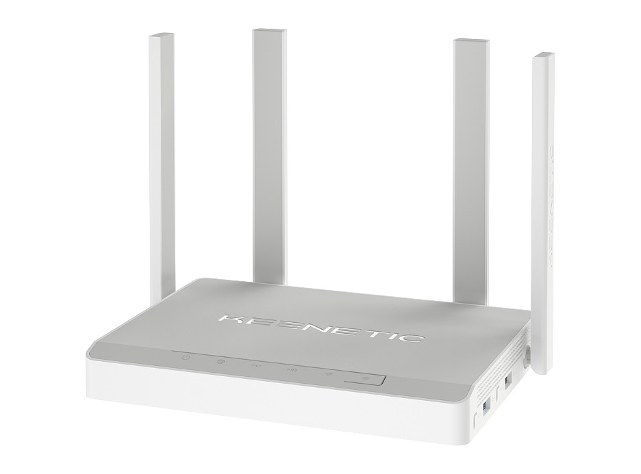 Keenetic KN-1011 router wireless Gigabit Ethernet Dual-band (2.4 GHz/5 GHz) Grigio Bianco