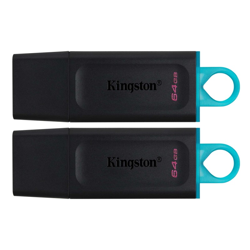 Kingston Technology DataTraveler Exodia unità flash USB 64 GB tipo A 3.2 Gen 1 (3.1 1) Nero
