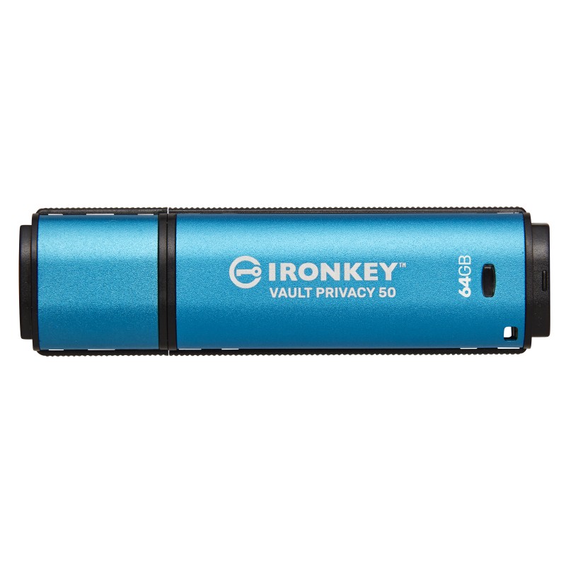 Kingston Technology IronKey 64 GB Vault Privacy 50 crittografia AES-256 FIPS 197