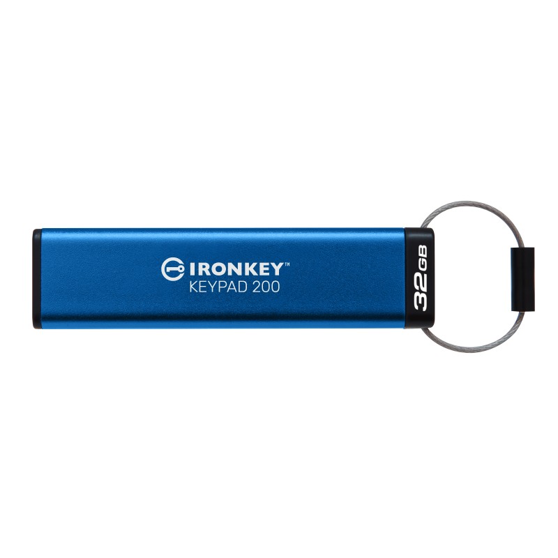 Kingston Technology IronKey Keypad 200 da 32 GB FIPS 140-3 livello 3 (in fase di approvazione) crittografata AES-256