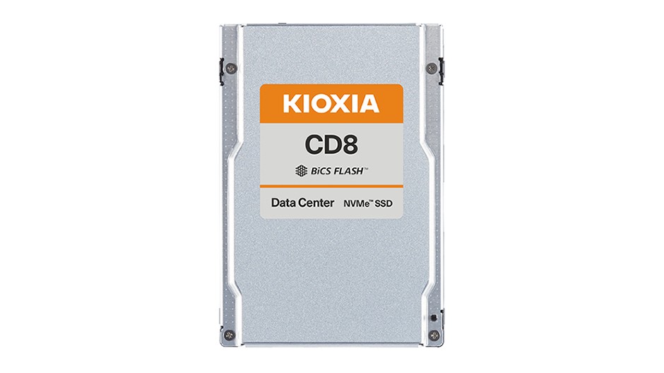 Kioxia CD8-V 2.5" 12 8 TB PCI Express 4.0 BiCS FLASH TLC NVMe