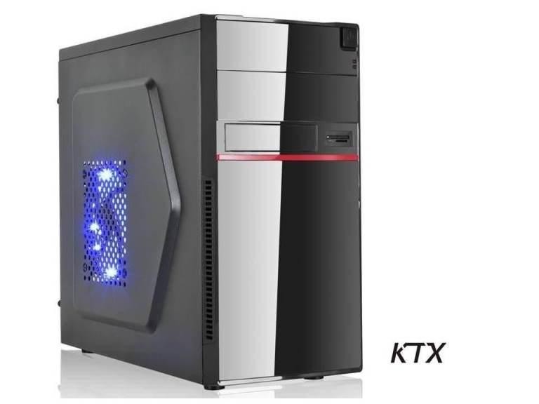 KTX PC CASE ATX 550W BIG FAN 12CM USB3.0 NERO TX-662U3