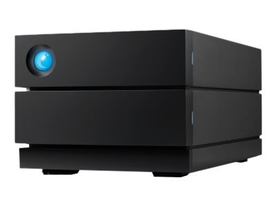 LaCie 2big RAID 16TB array di dischi Desktop Nero