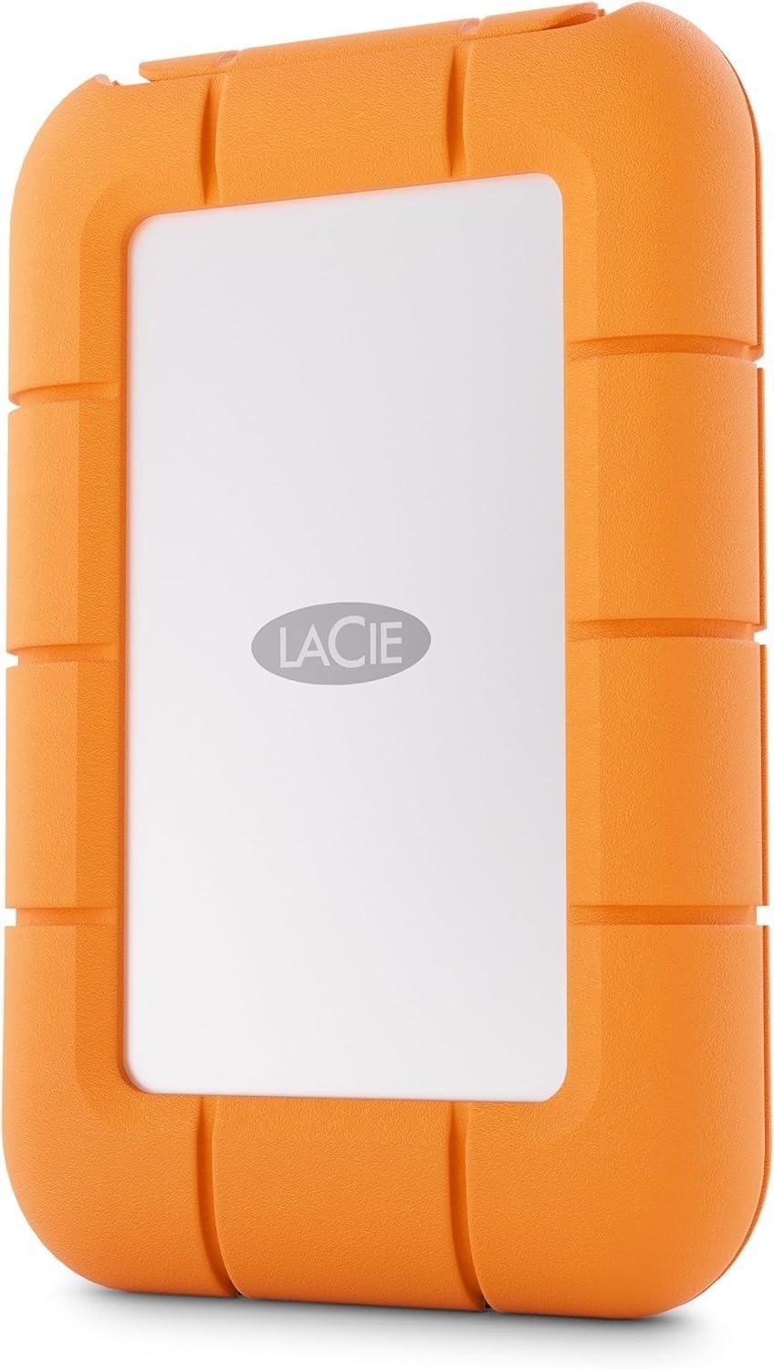 LaCie STMF4000400 unità esterna a stato solido 4 TB Grigio Arancione
