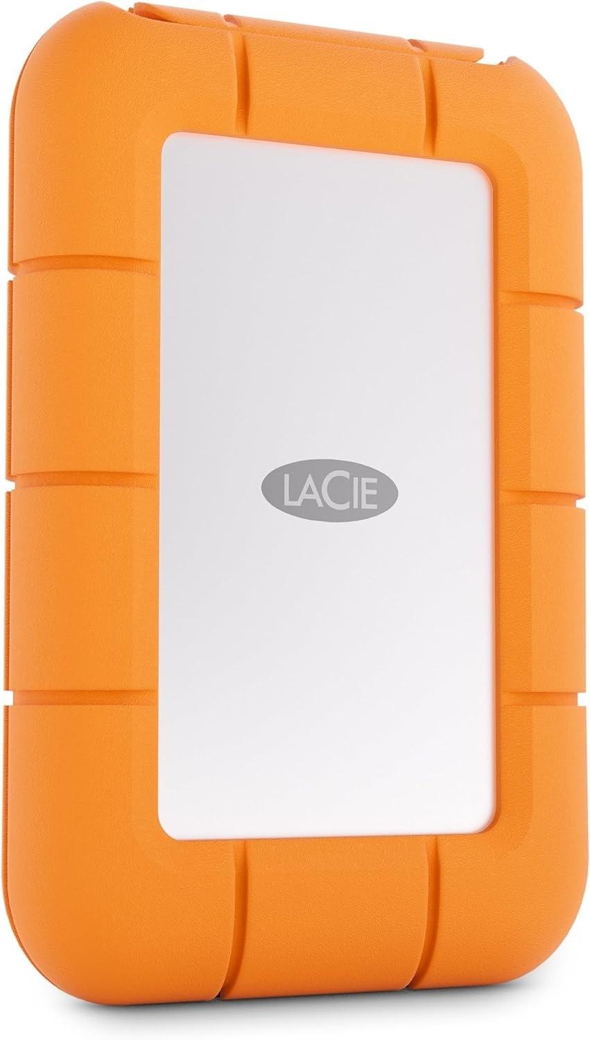 LaCie STMF4000400 unità esterna a stato solido 4 TB Grigio Arancione
