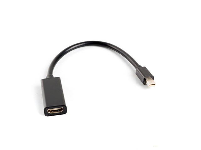 Lanberg AD-0005-BK cavo e adattatore video 0.2 m Mini DisplayPort HDMI tipo A (Standard) Nero