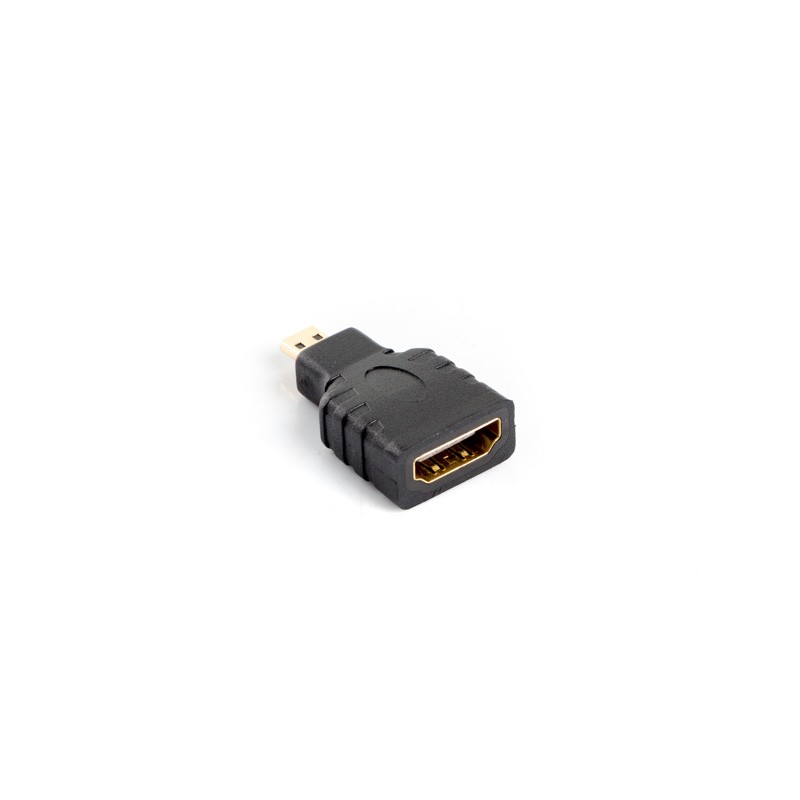 Lanberg AD-0015-BK adattatore per inversione del genere dei cavi HDMI Micro Nero