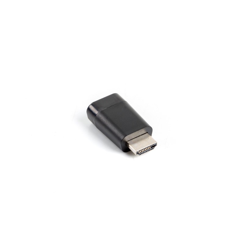 Lanberg AD-0016-BK adattatore per inversione del genere dei cavi VGA HDMI Nero