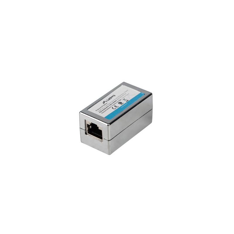 Lanberg AD-RJ45-RJ45-OS6 adattatore per inversione del genere dei cavi RJ-45 Argento