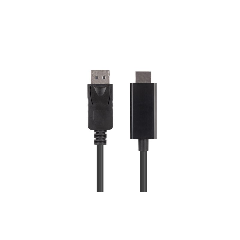 Lanberg CA-DPHD-11CC-0010-BK adattatore per inversione del genere dei cavi DisplayPort HDMI Nero