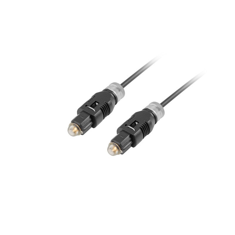 Lanberg CA-TOSL-10CC-0030-BK cavo InfiniBand e in fibra ottica 3 m TOSLINK Nero