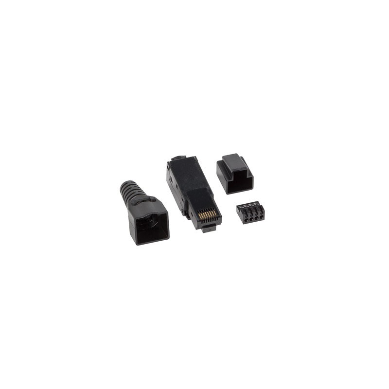 Lanberg PLU-6000TL cavo di collegamento RJ-45 Nero