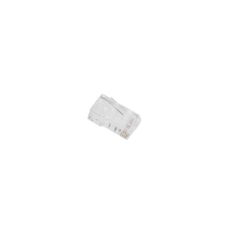 Lanberg PLU-6020 cavo di collegamento RJ-45 Trasparente