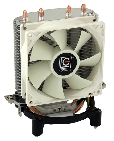 LC-Power LC-CC-95 Sistema Di Raffreddamento Per Computer Processore Refrigeratore 9 2 Cm Argento Bianco
