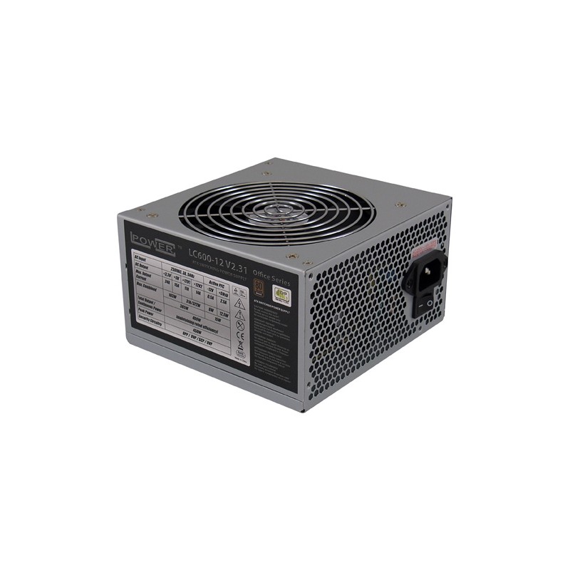LC-Power LC600-12 V2.31 alimentatore per computer 400 W 20+4 pin ATX Grigio