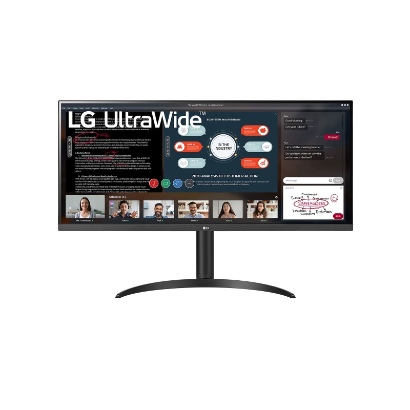LG 34WP550-B Monitor PC 86.4 cm (34") 2560 x 1080 Pixel UltraWide Full HD LED Nero