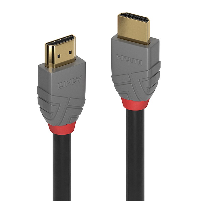 Lindy 36965 cavo HDMI 5 m tipo A (Standard) Nero Grigio