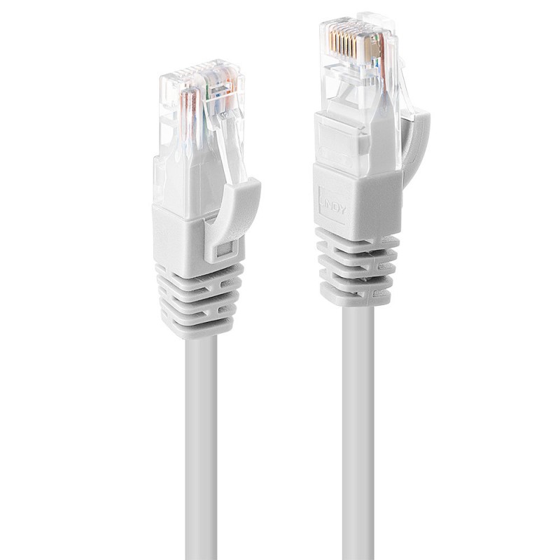 Lindy 48091 cavo di rete Bianco 0.5 m Cat6 U/UTP (UTP)