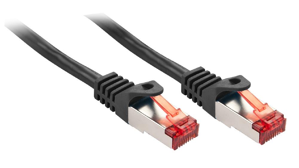 Lindy Cat.6 S/FTP 2m cavo di rete Nero Cat6 (S-STP)