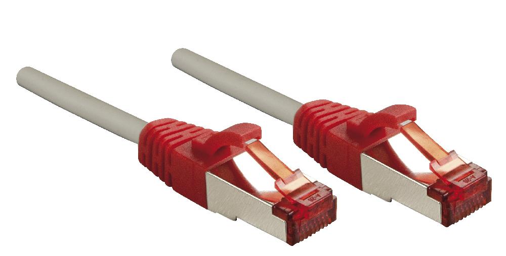 Lindy Rj45/Rj45 Cat6 0.5m cavo di rete Grigio 0.5 m S/FTP (S-STP)